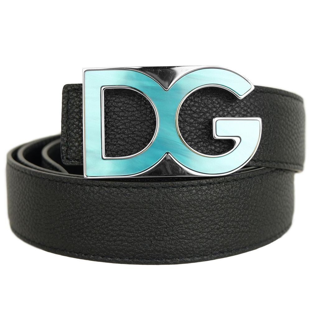 Dolce & Gabbana Black Calfskin Women Belt - Beyzy Store - Dolce & Gabbana