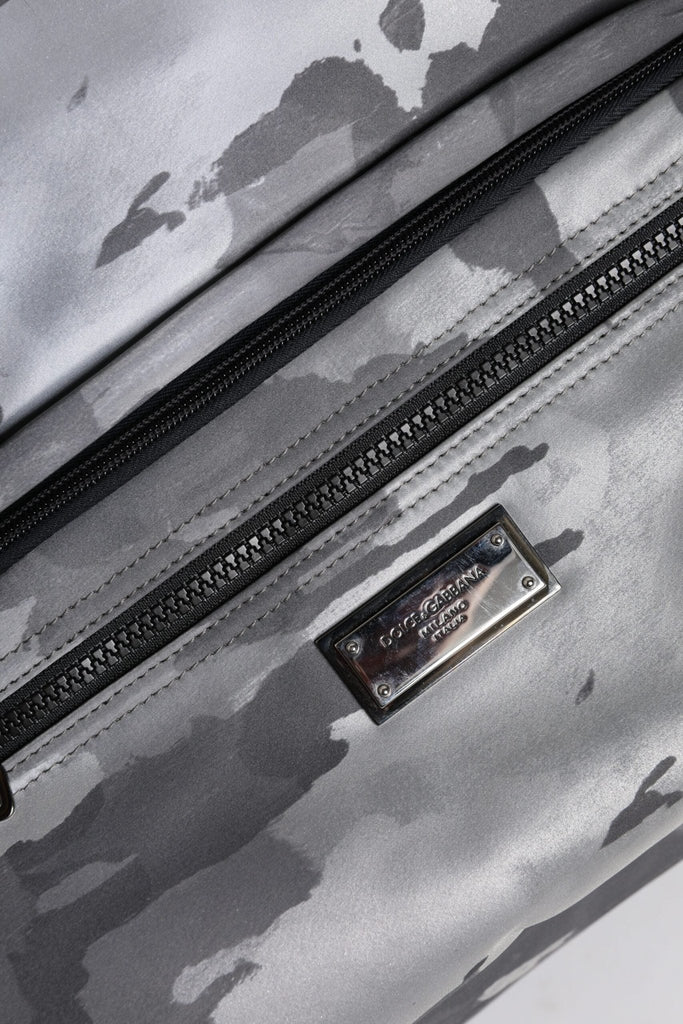Dolce & Gabbana Black Camouflage Shoulder Strap Logo Plaque Bag - Beyzy Store - Dolce & Gabbana