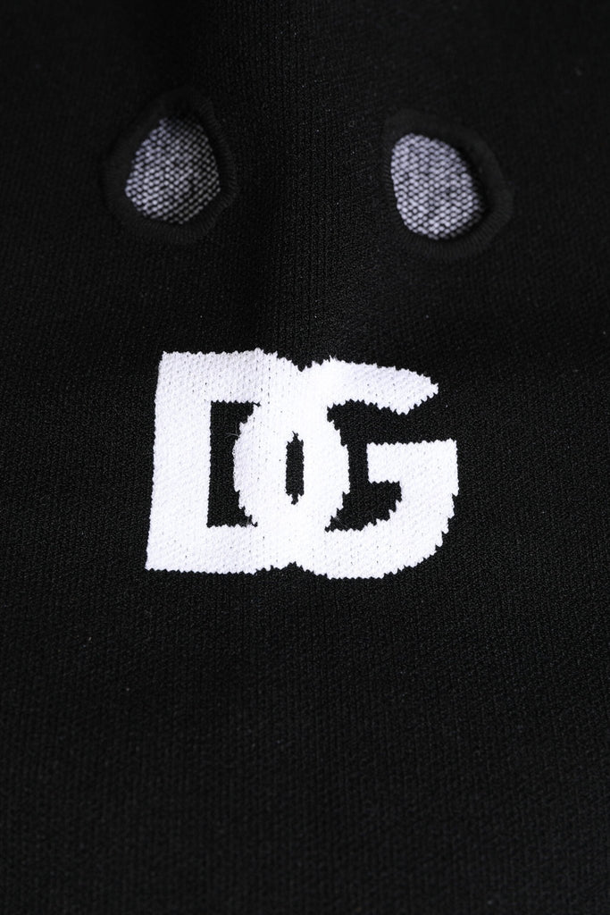 Dolce & Gabbana Black Cashmere Knitted Ski Mask Balaclava Hat - Beyzy Store - Dolce & Gabbana