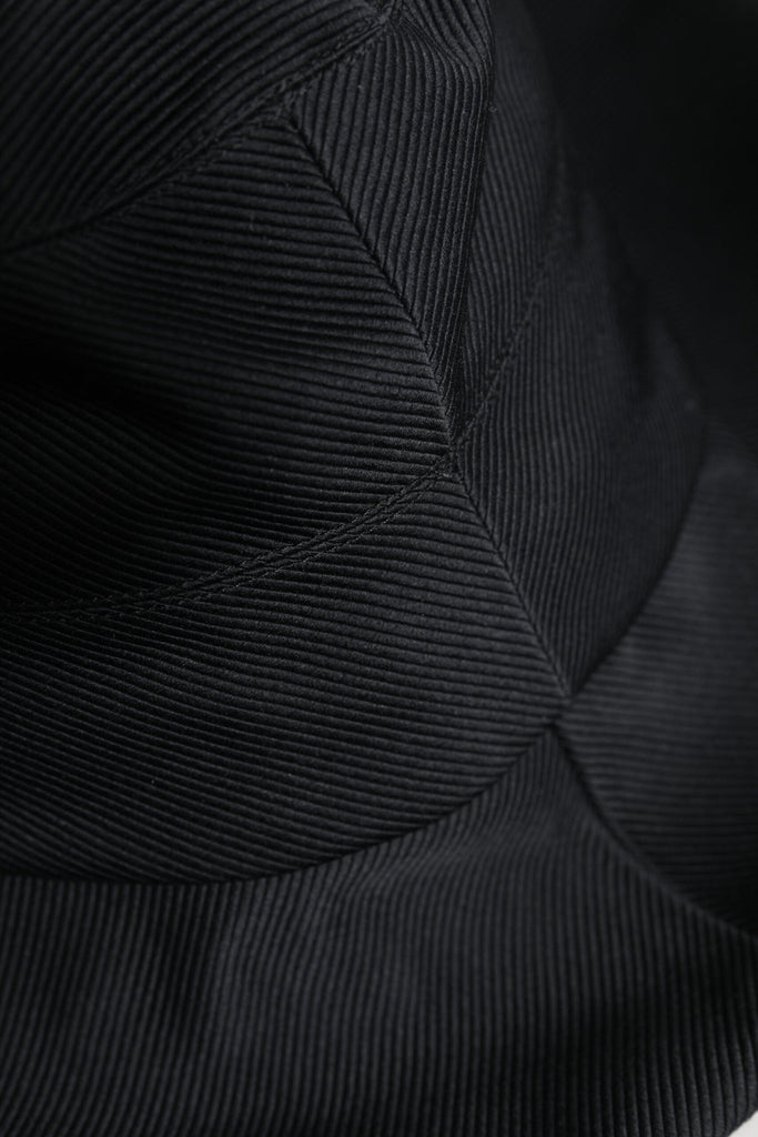 Dolce & Gabbana Black Cotton Wide Brim Fedora Hat - Beyzy Store - Dolce & Gabbana