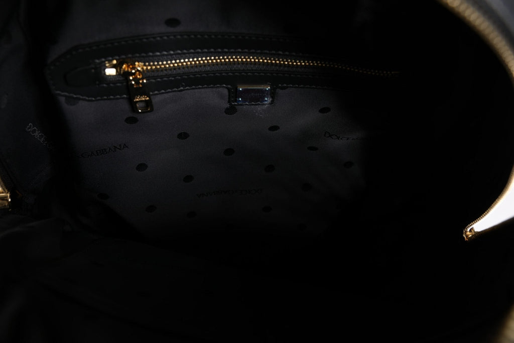 Dolce & Gabbana Black DG Leather Logo Print Travel Back Pack Bag - Beyzy Store - Dolce & Gabbana