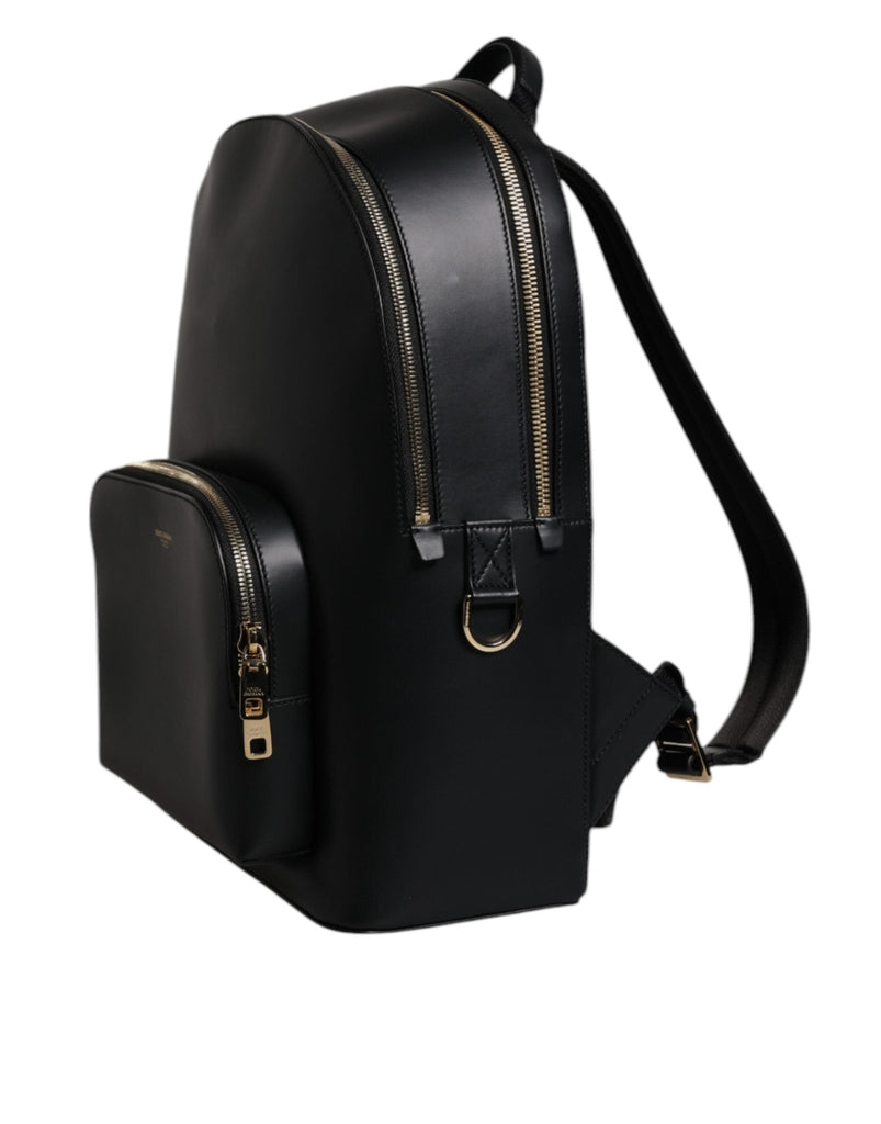 Dolce & Gabbana Black DG Leather Logo Print Travel Back Pack Bag - Beyzy Store - Dolce & Gabbana