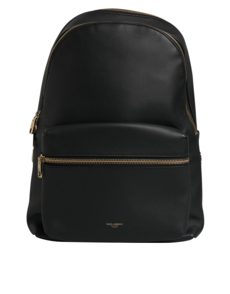 Dolce & Gabbana Black DG Leather Logo Print Travel Back Pack Bag - Beyzy Store - Dolce & Gabbana