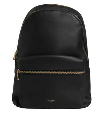 Dolce & Gabbana Black DG Leather Logo Print Travel Back Pack Bag - Beyzy Store - Dolce & Gabbana