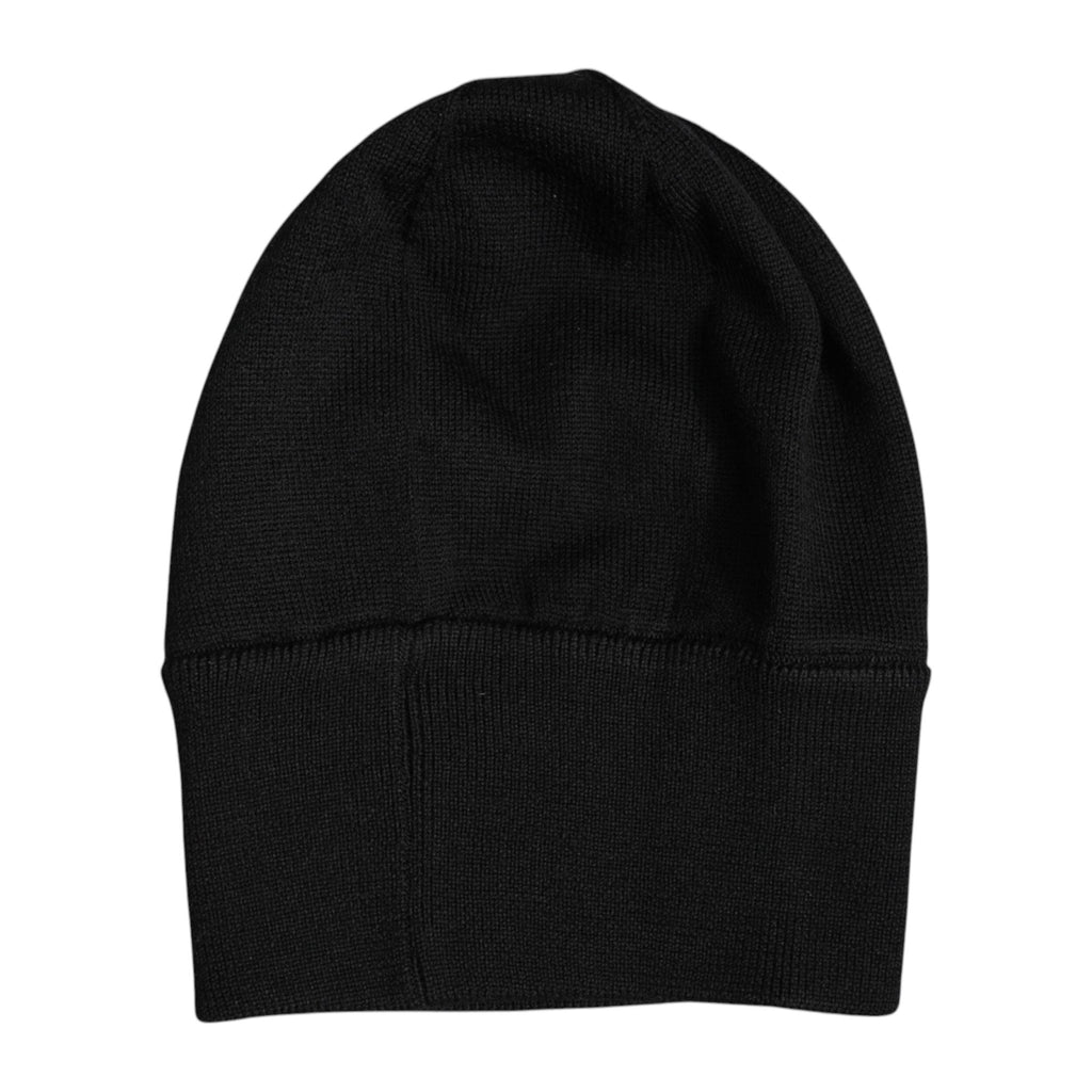 Dolce & Gabbana Black #DGLOVESLONDON Knitted Beanie Hat - Beyzy Store - Dolce & Gabbana