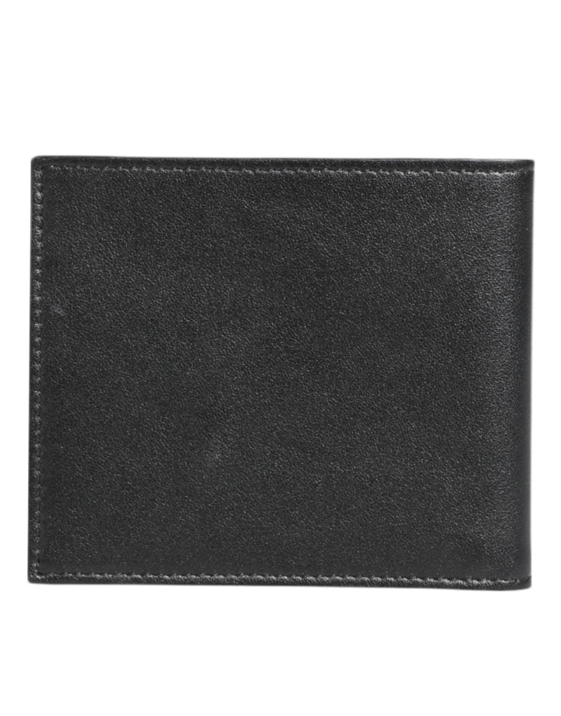 Dolce & Gabbana Black Exotic Leather Bifold Card Holder Men Wallet - Beyzy Store - Dolce & Gabbana