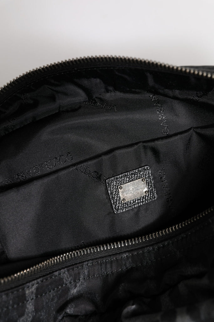 Dolce & Gabbana Black Gray Leopard DG Logo Belt Waist Fanny Pack Bag - Beyzy Store - Dolce & Gabbana
