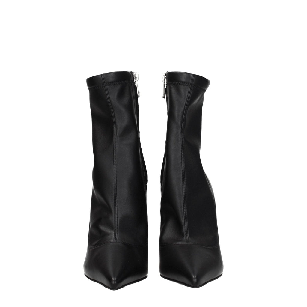 Dolce & Gabbana Black Leather Ankle - Beyzy Store - Dolce & Gabbana