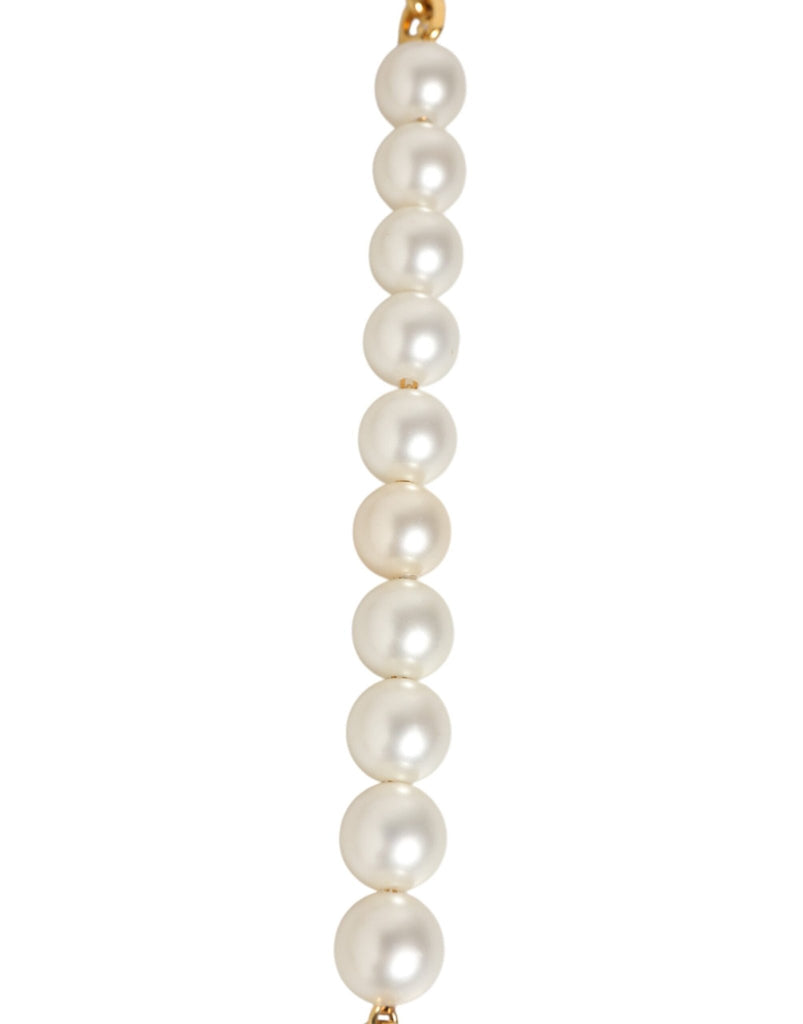 Dolce & Gabbana Black Leather Gold Chain Bag Accessory Shoulder Strap - Beyzy Store - Dolce & Gabbana