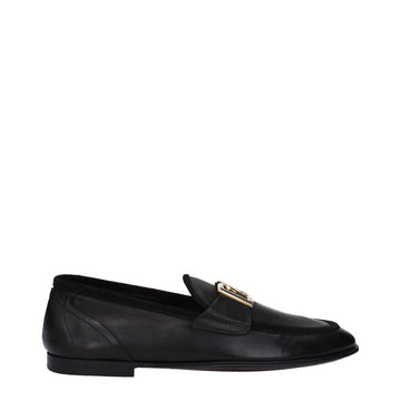Dolce & Gabbana Black Leather Loafer - Beyzy Store - Dolce & Gabbana
