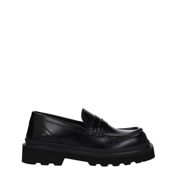 Dolce & Gabbana Black Leather Loafer - Beyzy Store - Dolce & Gabbana
