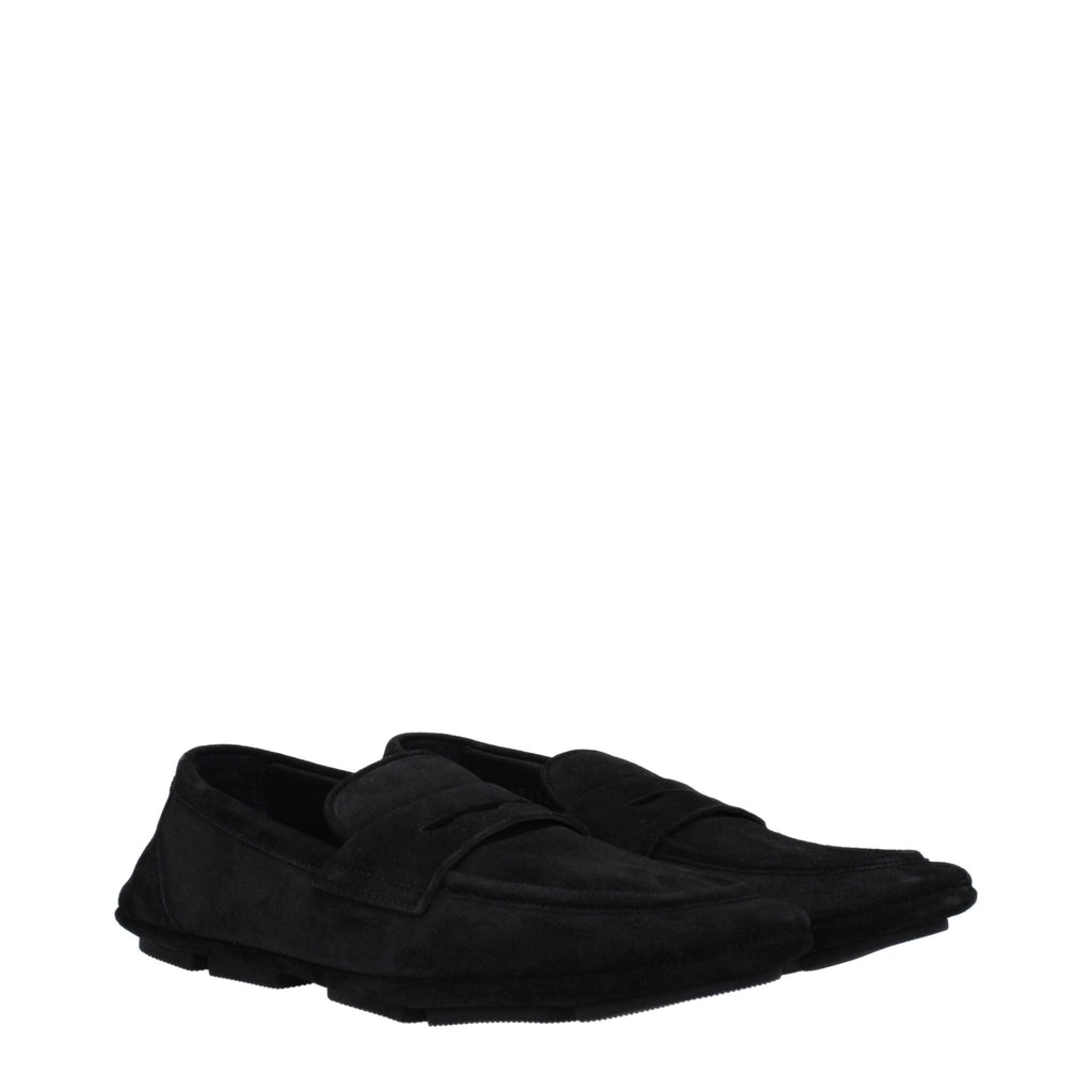 Dolce & Gabbana Black Leather Loafer - Beyzy Store - Dolce & Gabbana