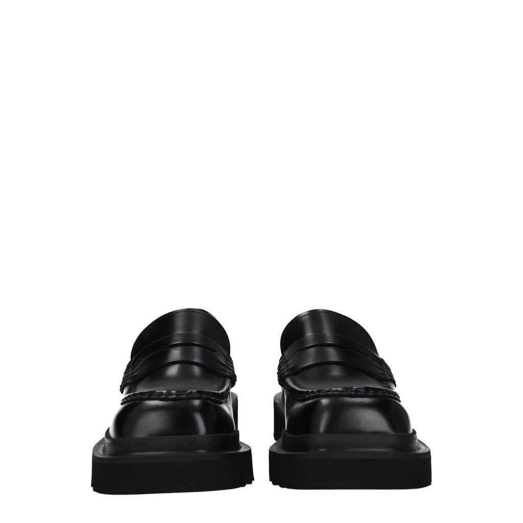 Dolce & Gabbana Black Leather Loafer - Beyzy Store - Dolce & Gabbana