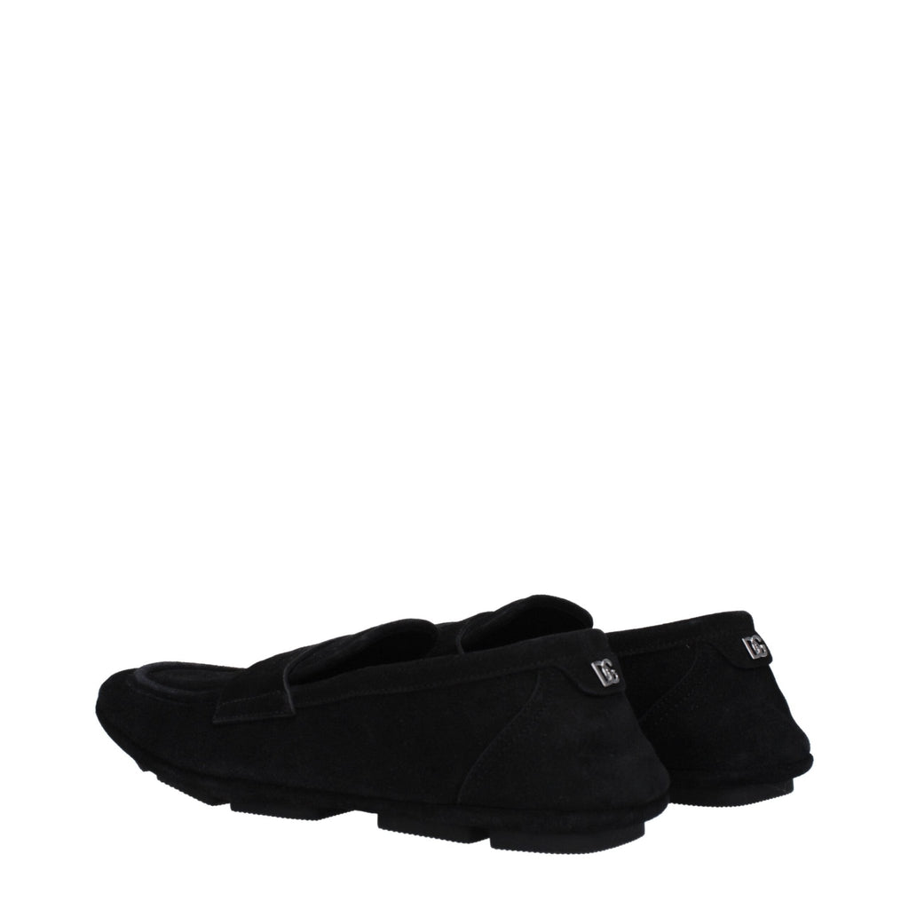 Dolce & Gabbana Black Leather Loafer - Beyzy Store - Dolce & Gabbana