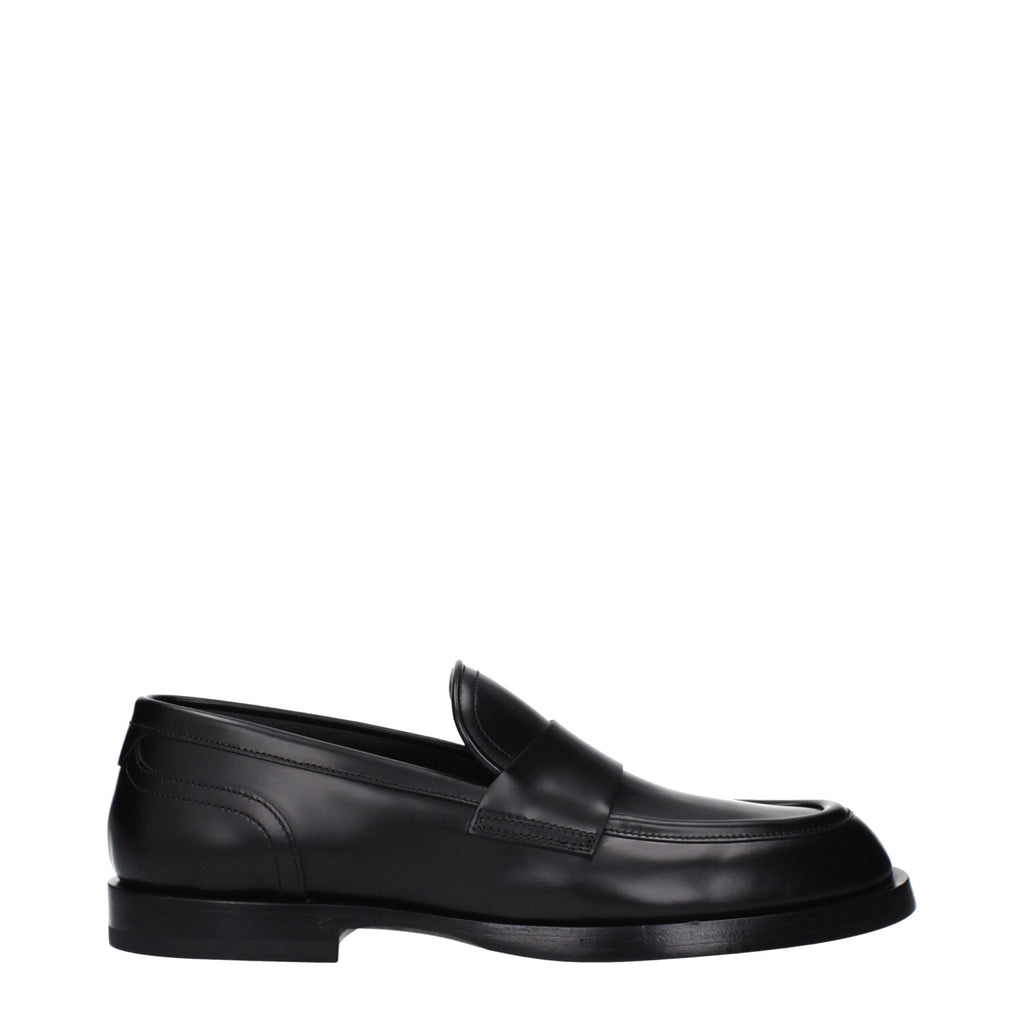 Dolce & Gabbana Black Leather Loafer - Beyzy Store - Dolce & Gabbana