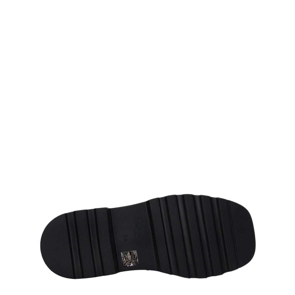 Dolce & Gabbana Black Leather Loafer - Beyzy Store - Dolce & Gabbana