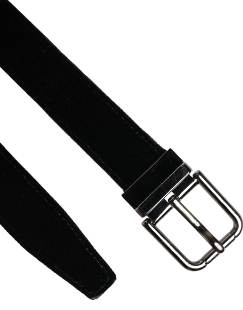 Dolce & Gabbana Black Leather Metal Buckle Classic Belt - Beyzy Store - Dolce & Gabbana