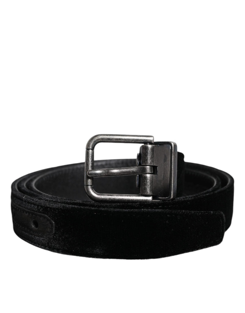 Dolce & Gabbana Black Leather Metal Buckle Classic Belt - Beyzy Store - Dolce & Gabbana