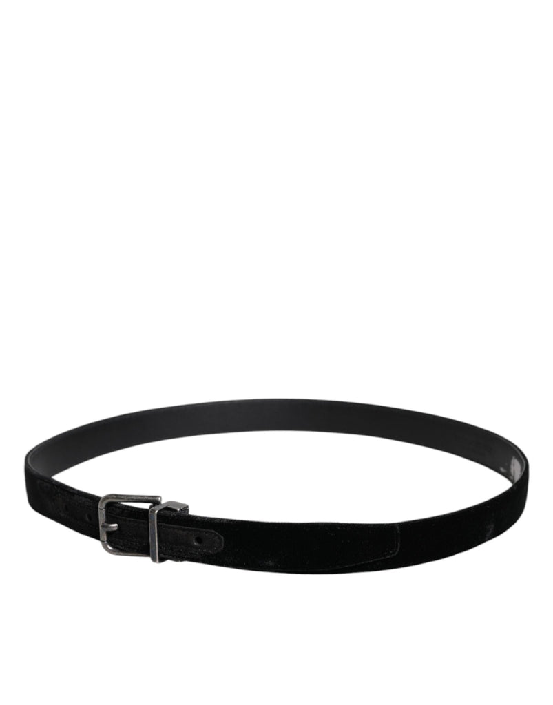 Dolce & Gabbana Black Leather Metal Buckle Classic Belt - Beyzy Store - Dolce & Gabbana