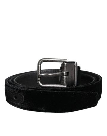 Dolce & Gabbana Black Leather Metal Buckle Classic Belt - Beyzy Store - Dolce & Gabbana