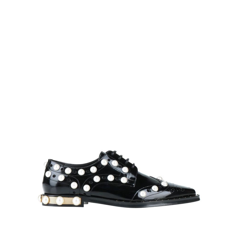 Dolce & Gabbana Black Leather Oxfords And Derby - Beyzy Store - Dolce & Gabbana