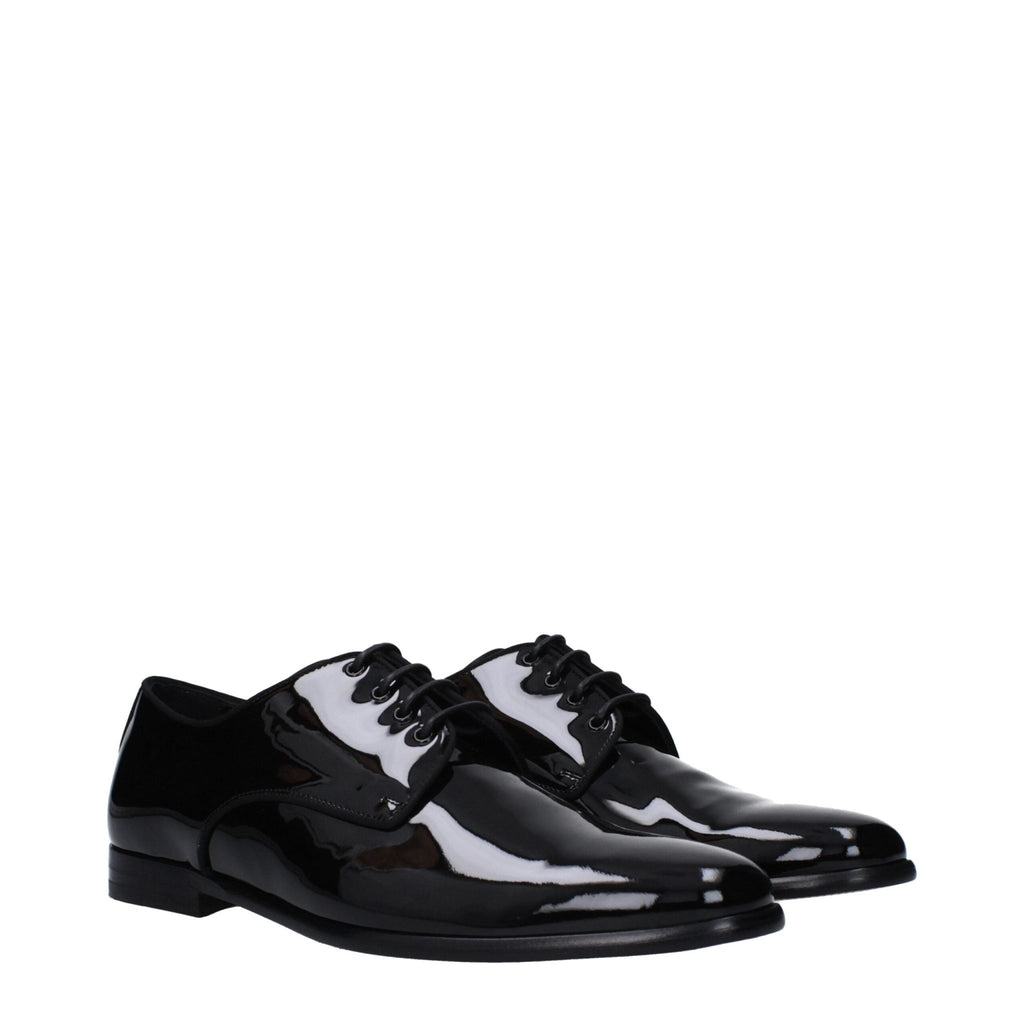 Dolce & Gabbana Black Leather Oxfords And Derby - Beyzy Store - Dolce & Gabbana