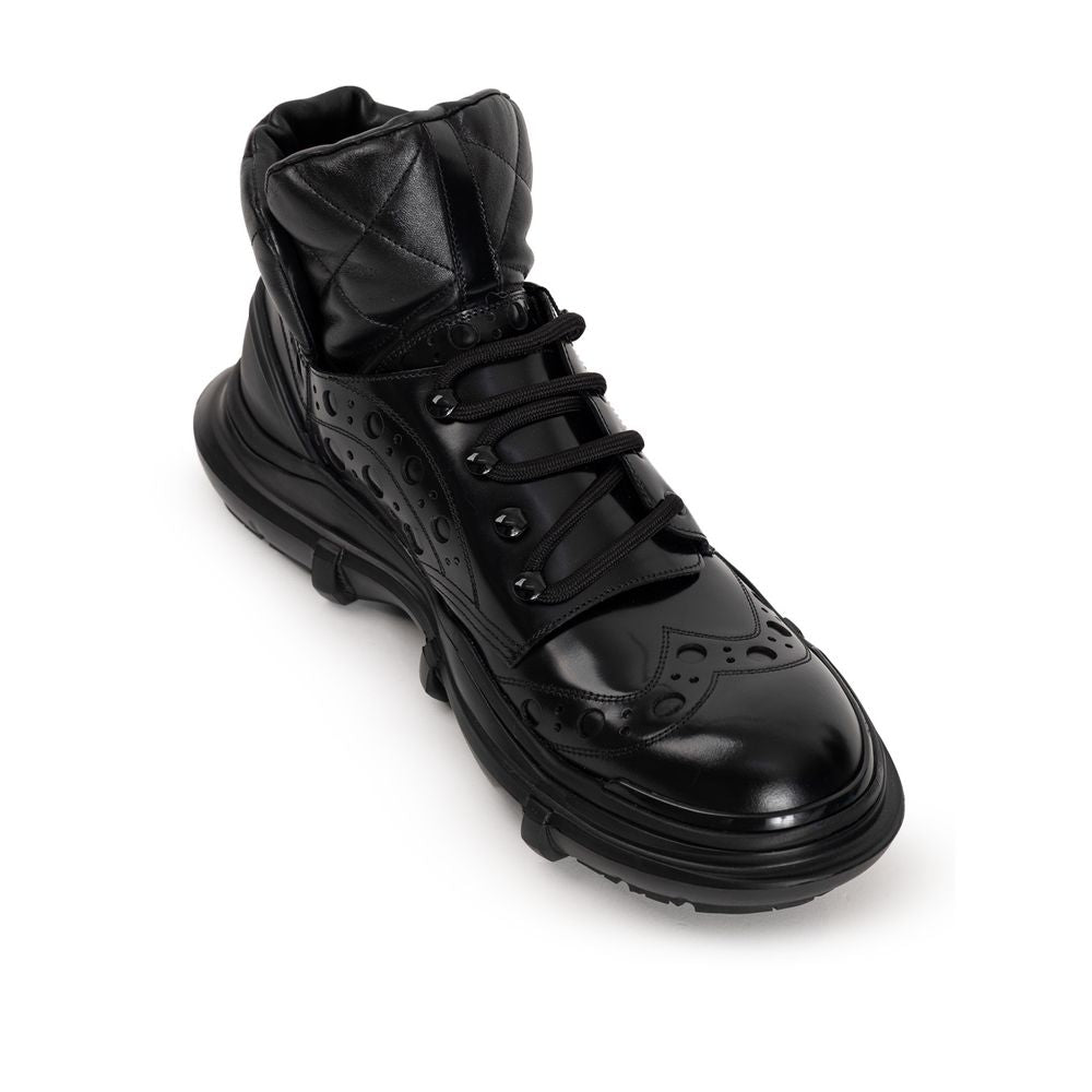 Dolce & Gabbana Black Leather Oxfords And Derby - Beyzy Store - Dolce & Gabbana