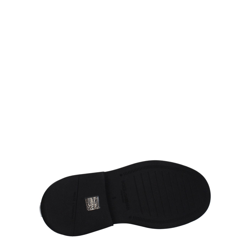 Dolce & Gabbana Black Leather Oxfords And Derby - Beyzy Store - Dolce & Gabbana