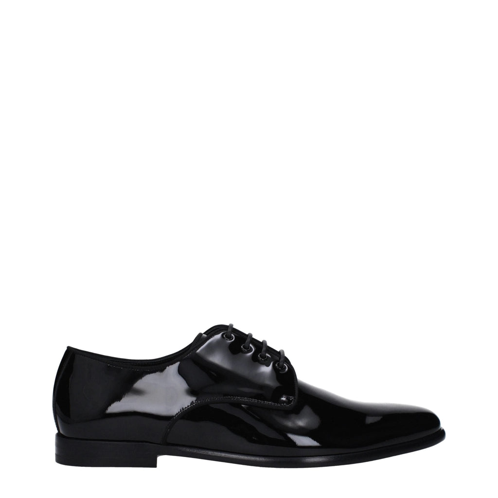 Dolce & Gabbana Black Leather Oxfords And Derby - Beyzy Store - Dolce & Gabbana