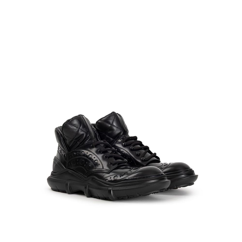 Dolce & Gabbana Black Leather Oxfords And Derby - Beyzy Store - Dolce & Gabbana