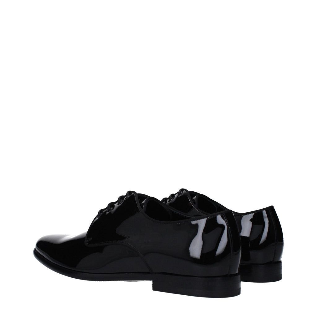 Dolce & Gabbana Black Leather Oxfords And Derby - Beyzy Store - Dolce & Gabbana