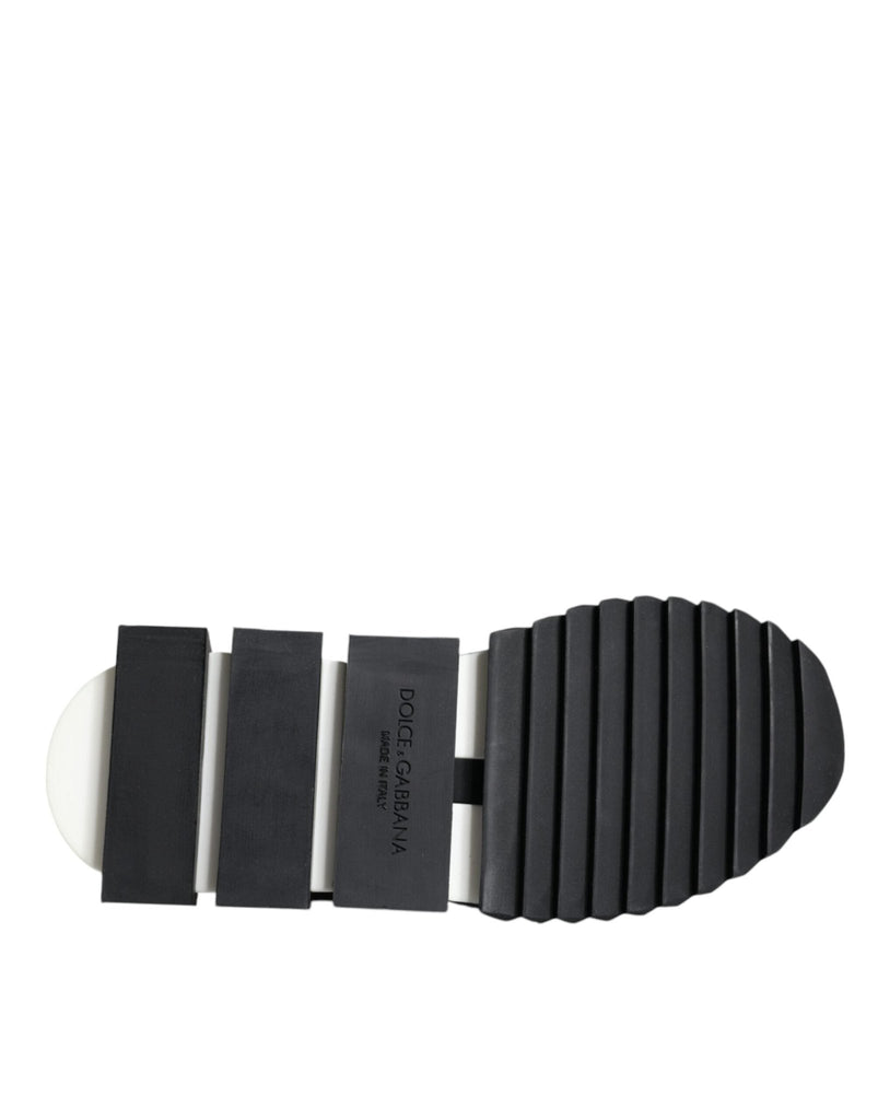 Dolce & Gabbana Black Mesh Sorrento Trekking Sneakers Shoes - Beyzy Store - Dolce & Gabbana