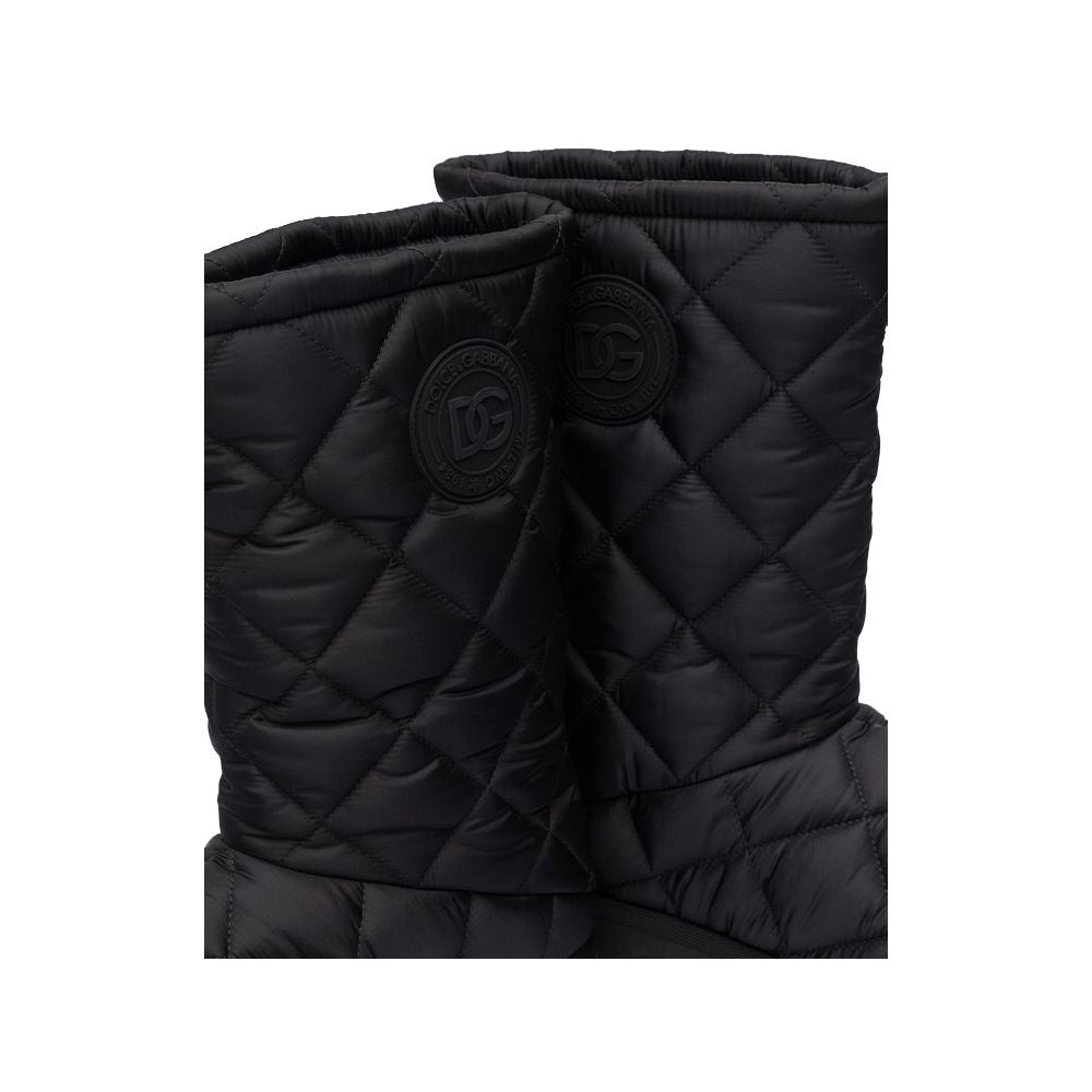 Dolce & Gabbana Black Nylon Boot - Beyzy Store - Dolce & Gabbana