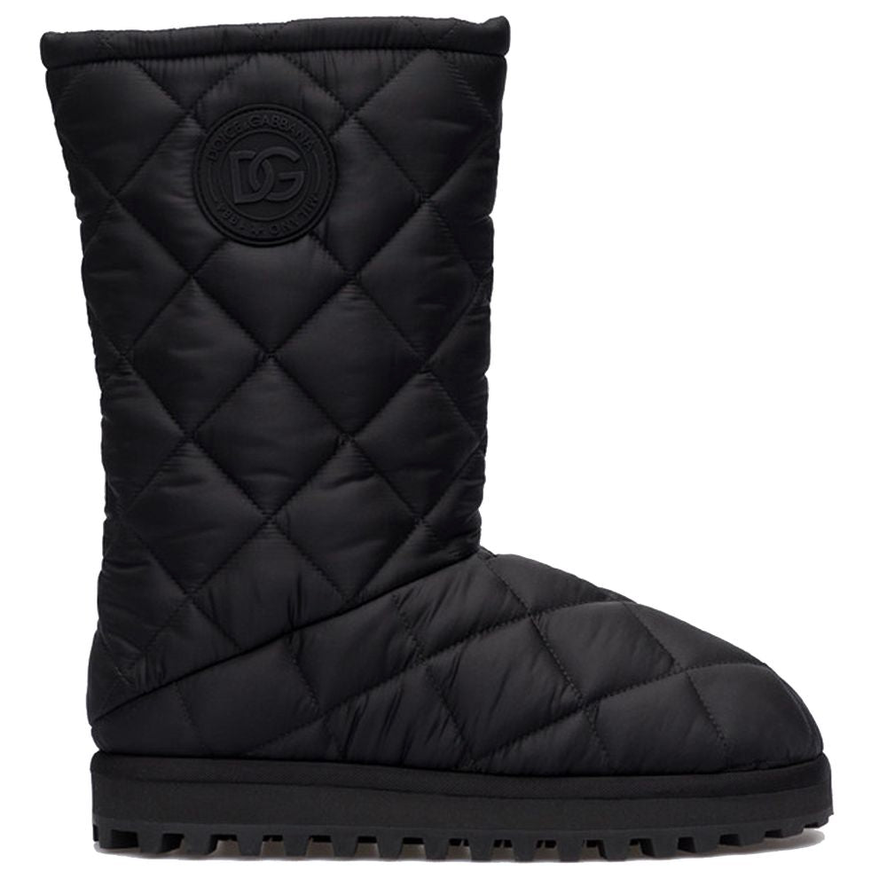 Dolce & Gabbana Black Nylon Boot - Beyzy Store - Dolce & Gabbana