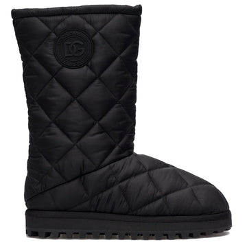 Dolce & Gabbana Black Nylon Boot - Beyzy Store - Dolce & Gabbana