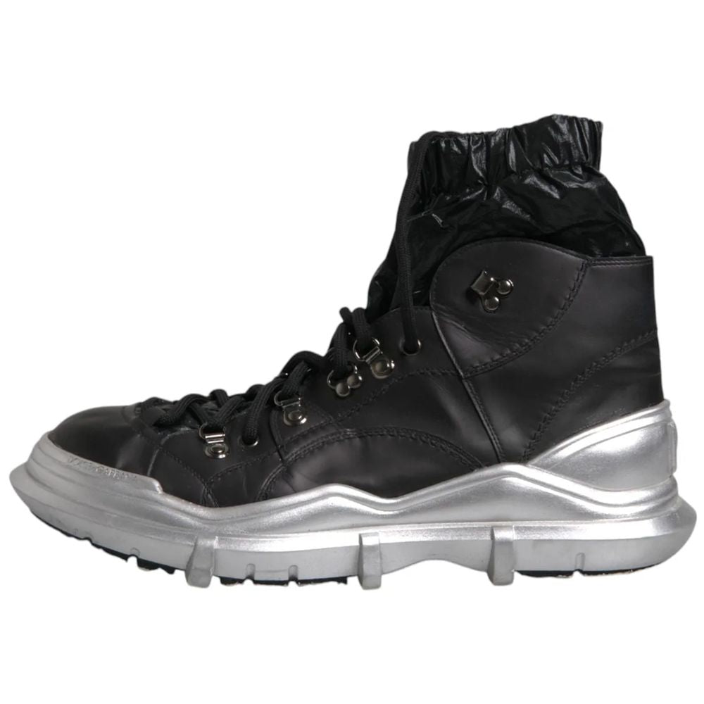 Dolce & Gabbana Black Nylon Boot - Beyzy Store - Dolce & Gabbana