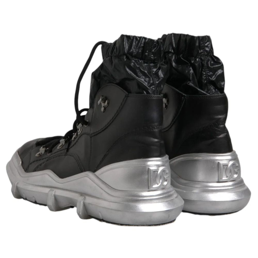 Dolce & Gabbana Black Nylon Boot - Beyzy Store - Dolce & Gabbana