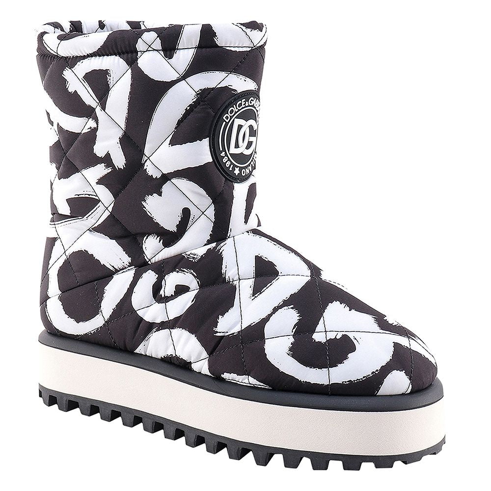 Dolce & Gabbana Black Nylon Boot - Beyzy Store - Dolce & Gabbana