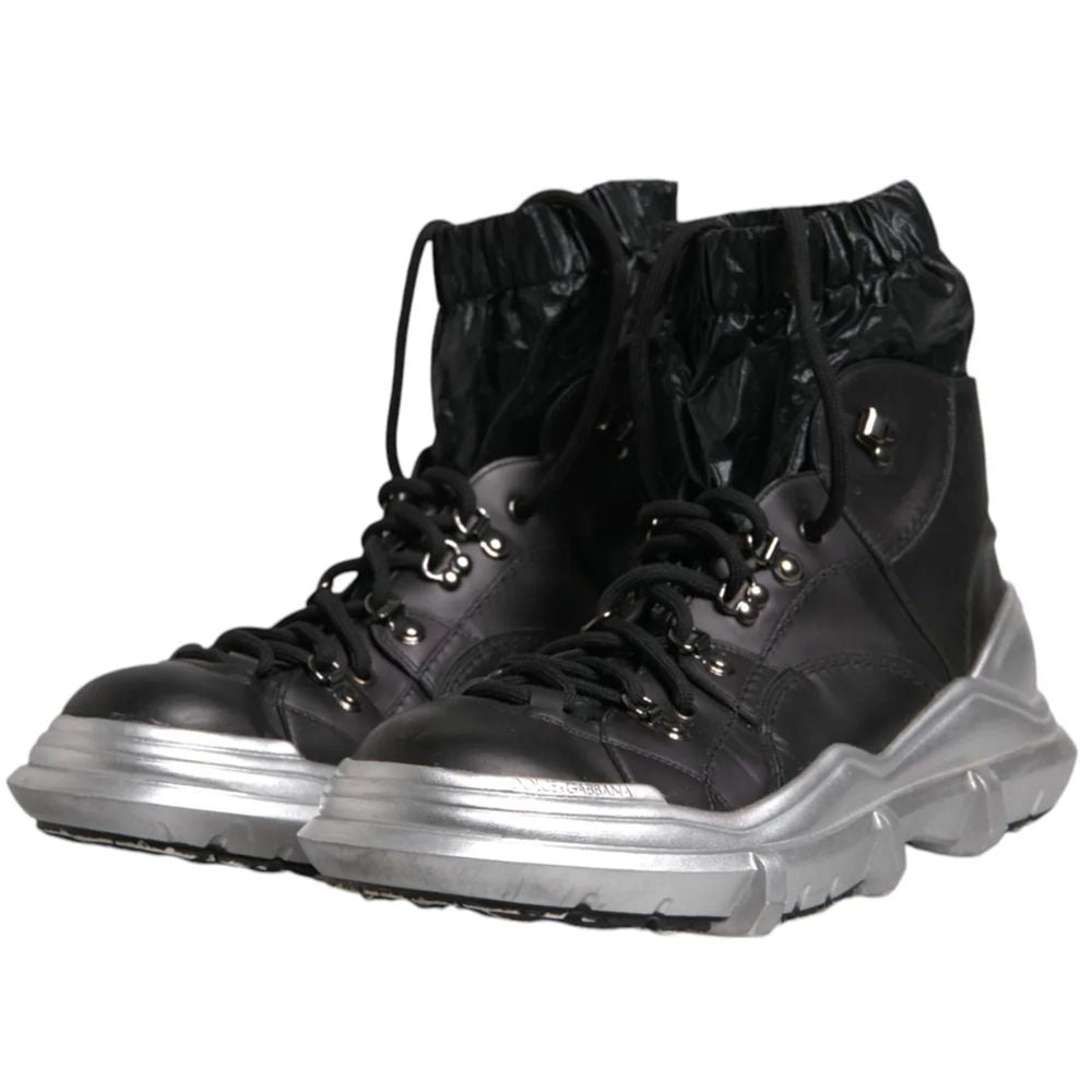 Dolce & Gabbana Black Nylon Boot - Beyzy Store - Dolce & Gabbana