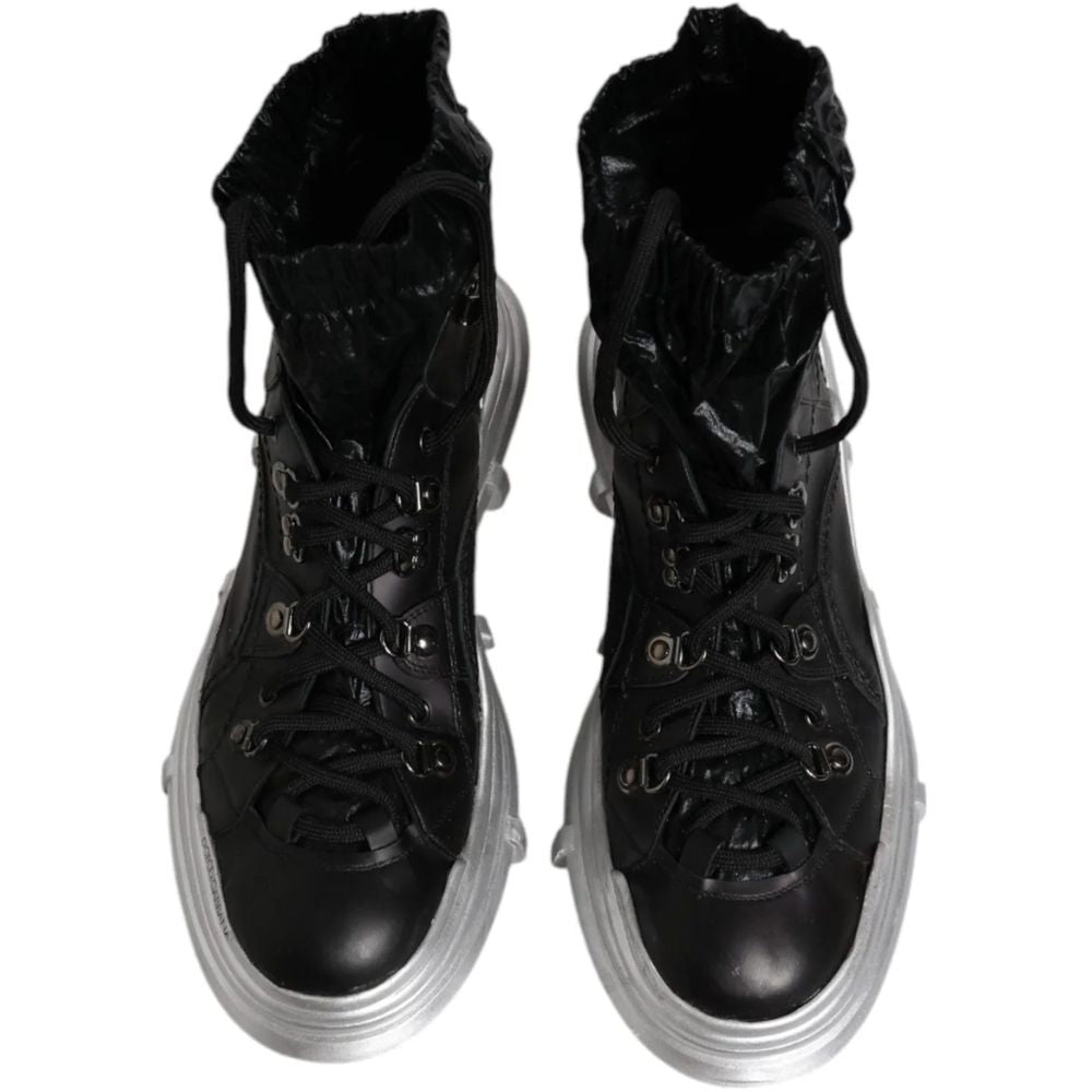 Dolce & Gabbana Black Nylon Boot - Beyzy Store - Dolce & Gabbana