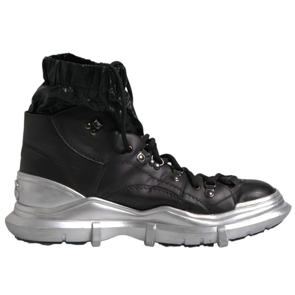 Dolce & Gabbana Black Nylon Boot - Beyzy Store - Dolce & Gabbana