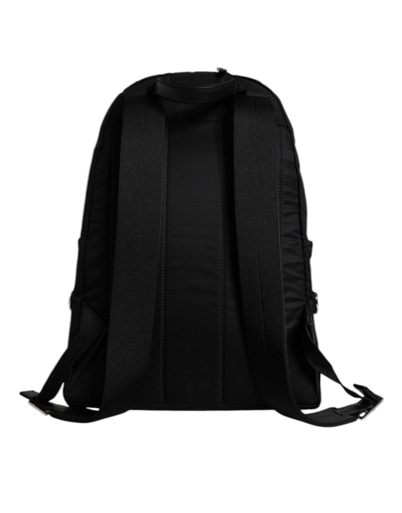 Dolce & Gabbana Black Nylon #DGFAMILY Embellished Backpack VULCANO Bag - Beyzy Store - Dolce & Gabbana
