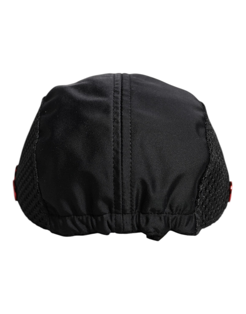 Dolce & Gabbana Black Nylon Logo 6 Panels Baseball Cap - Beyzy Store - Dolce & Gabbana