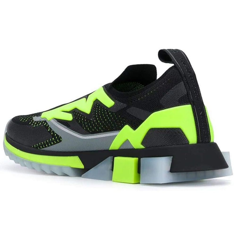 Dolce & Gabbana Black Polyester Sneaker - Beyzy Store - Dolce & Gabbana