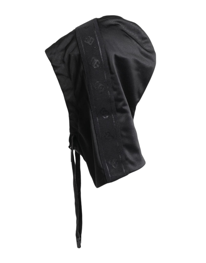 Dolce & Gabbana Black Polyester Whole Head Wrap Hat - Beyzy Store - Dolce & Gabbana