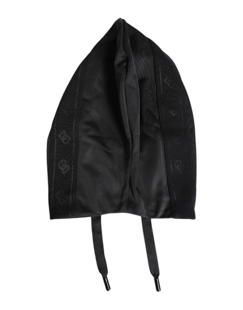 Dolce & Gabbana Black Polyester Whole Head Wrap Hat - Beyzy Store - Dolce & Gabbana