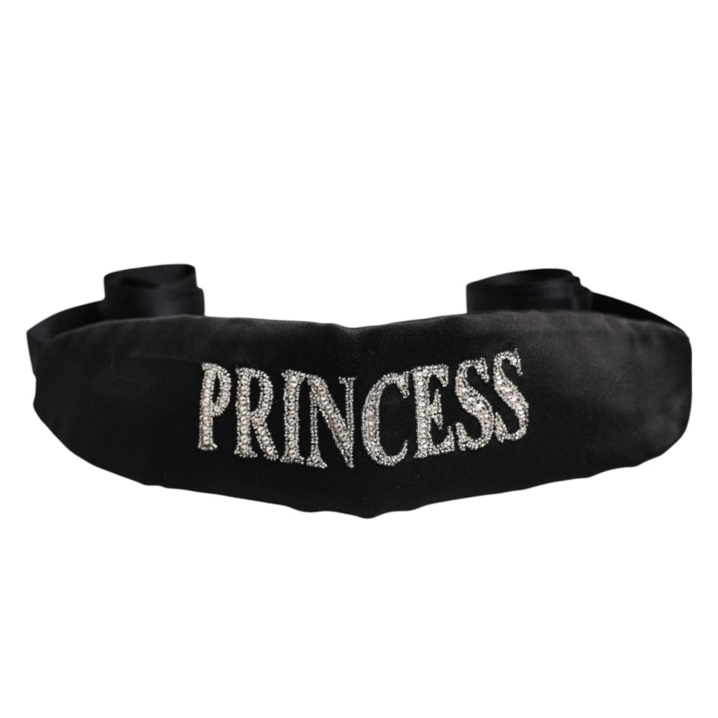Dolce & Gabbana Black Princess Fantasy Braided Waist Belt - Beyzy Store - Dolce & Gabbana