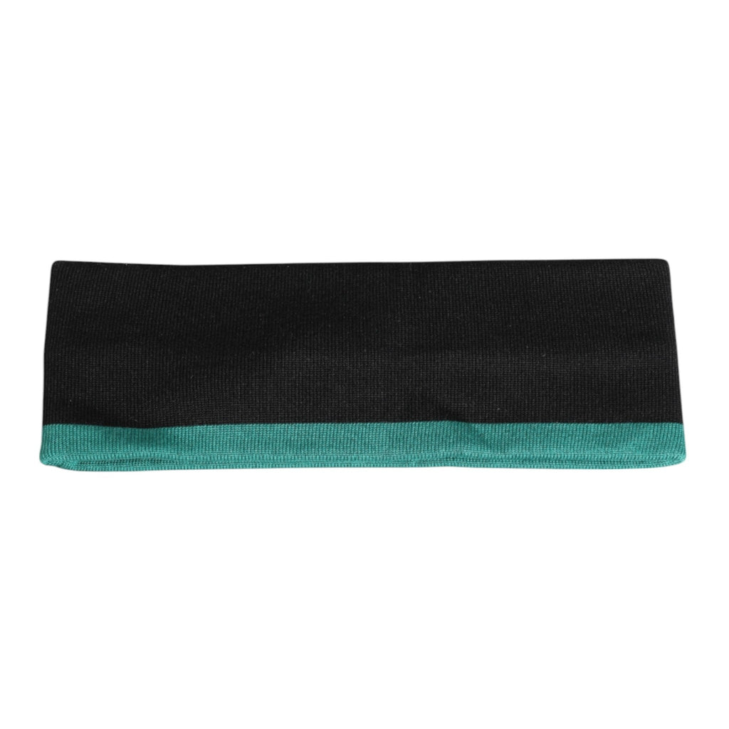 Dolce & Gabbana Black Silk Knitted DG Queen Head Band Hat - Beyzy Store - Dolce & Gabbana