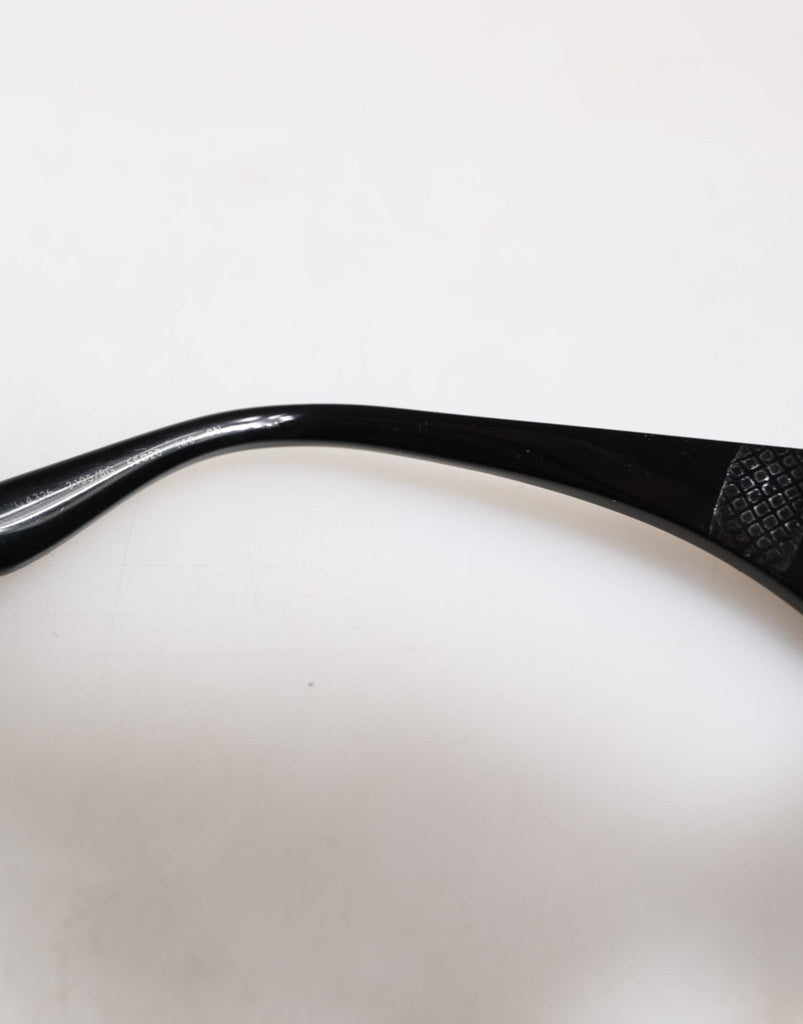Dolce & Gabbana Black Silver Sequin Oversized Butterfly DG4326 Sunglasses - Beyzy Store - Dolce & Gabbana