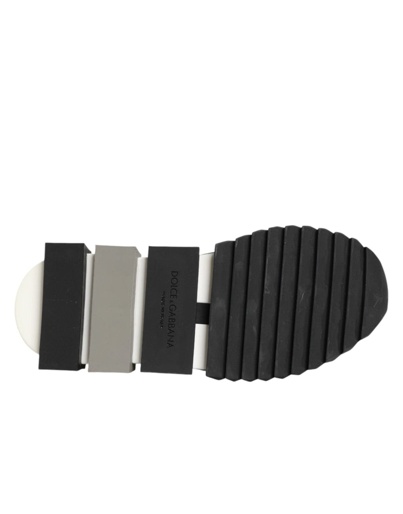 Dolce & Gabbana Black Slip On Sorrento Low Top Sneakers Shoes - Beyzy Store - Dolce & Gabbana